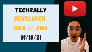 01/18/21 - Web Developer Q&A // AMA
