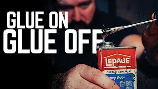 How to EASILY Remove Contact Cement from Leather