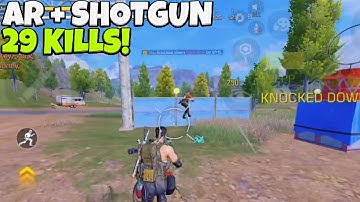 29 KILLS! USING AR + SHOTGUN | SOLO VS SQUAD CODM BR