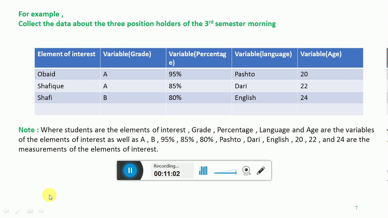 Video 1: Descriptive Statistics: Basic Concepts - YouTube