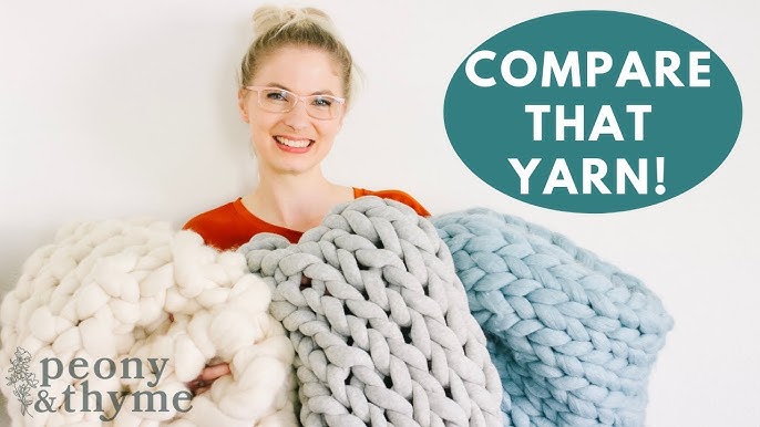Super Chunky Yarn Soft Extra Cotton Washable Tube Bulky Giant Yarn Super  Soft Big Blanket Yarn