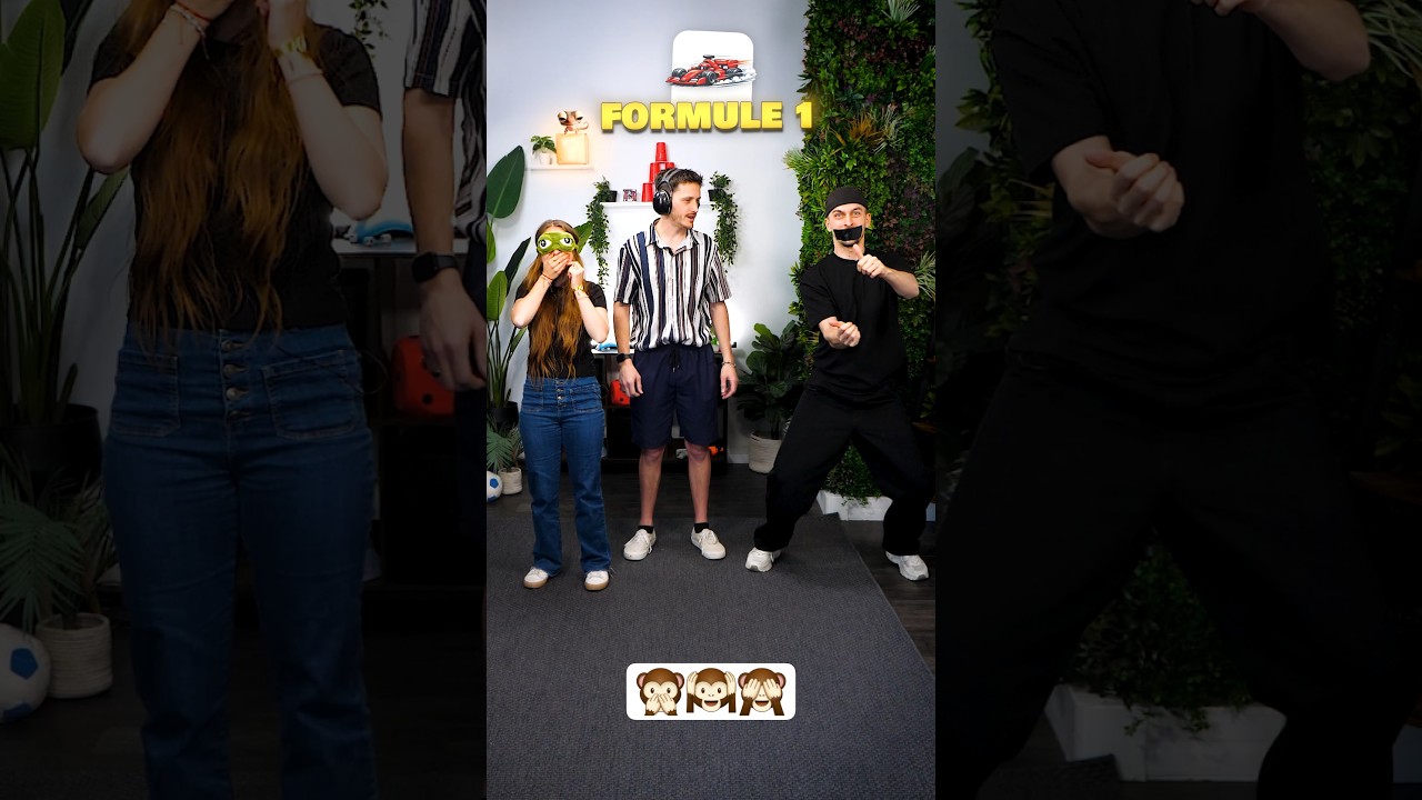 Trouve le MIME : AVEUGLE, SOURD & MUET ! 😄 ft. Anne Ruche, Misterjo #short #challenge #edit