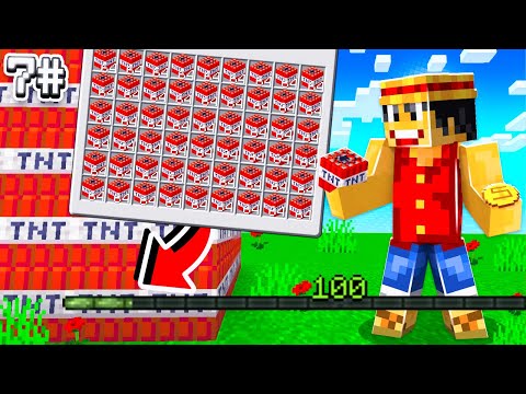 محل الـ TNT 100 اكس بي في السيرفر MineCrew 7 