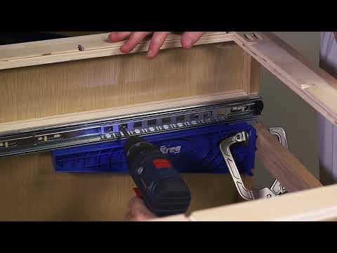 Приспособление для установки выдвижных ящиков KREG KHI-SLIDE - Drawer Slide Jig