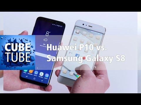 Samsung Galaxy S8 vs Huawei P10 Vergleich (deutsch)