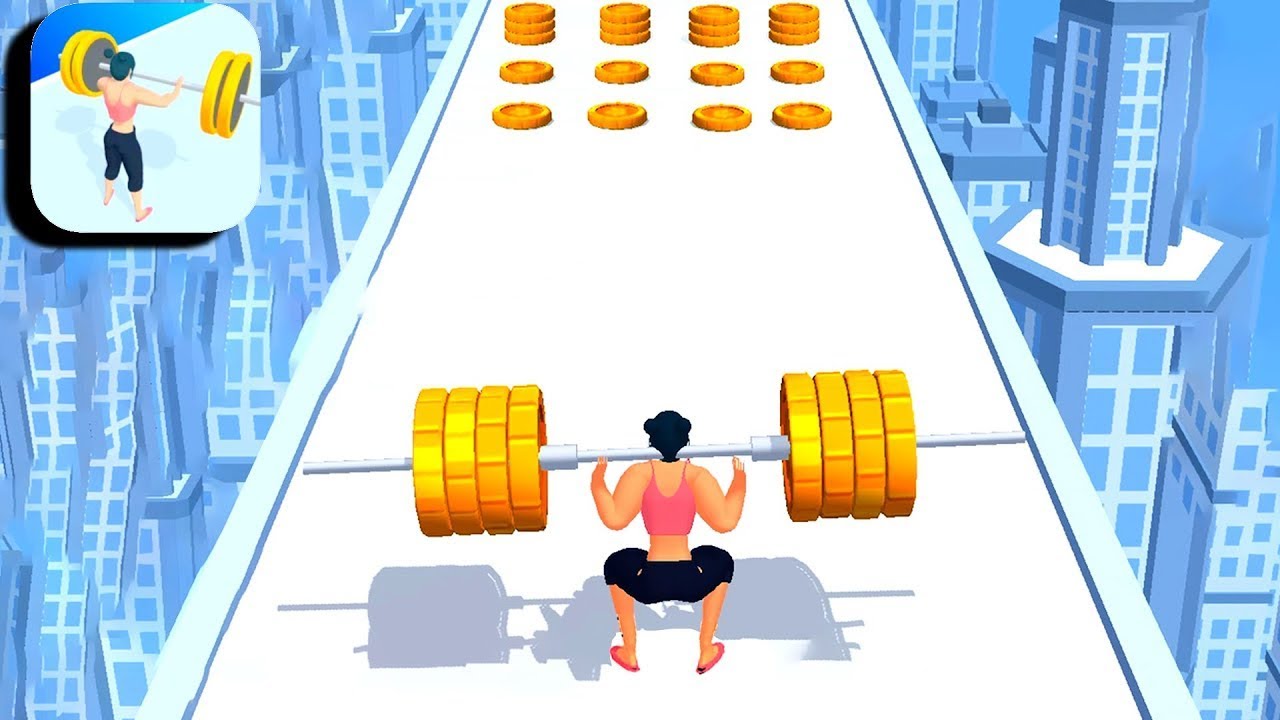 WEIGHT RUNNER 3D 🏋🏻🏋🏻 NEW GAME UPDATE LEVEL 27-28 / Mobile Gameplay Tutorial (Android, iOS) 