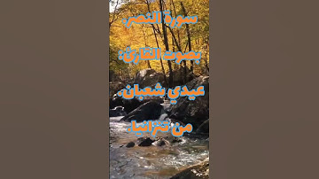 سورة النصر. بصوت القارئ عيدي شعبان من تنزانيا.