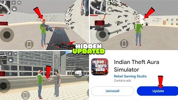 Indian Theft Aura Simulator Hidden Update Add Wepen Room+Friendship Mod Feature | ITA Menu Update 