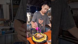 Famous Omelet Wrap in Vientiane Night Market - Laos Street Food
