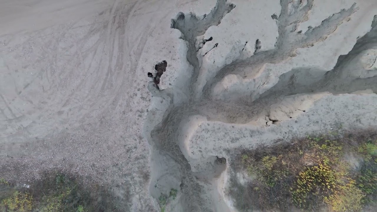 Dune movie filming location - Old sand mine
