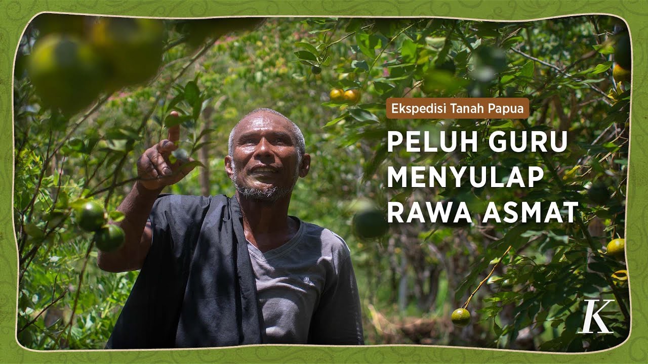 Romanus Meak Menyulap Rawa Asmat Papua Menjadi Ladang Pangan