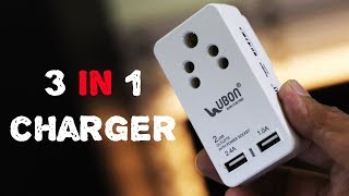 Ubon Charge Master 3 in 1 Mobile Charger Unboxing by Experiment hub