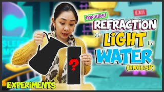 Refraction of Light in Water (English) | Experiments