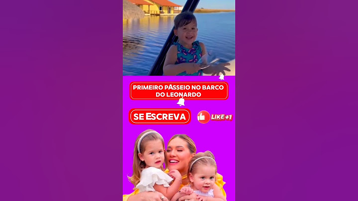 Primeiro Passeio no Barco do vovô Léo!!!!