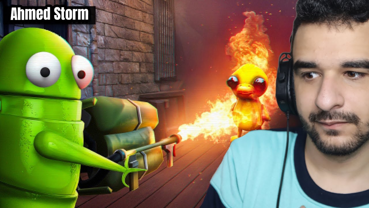 مكنتش اعرف انو البطة دي بتعض بالشكل دا! | REPO