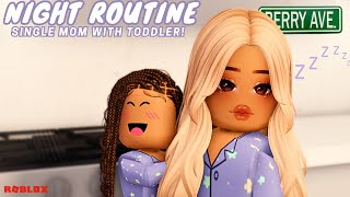 TODDLERS AFTER SCHOOL NIGHT ROUTINE!! 📚😴 //*Berry Avenue Roleplay*// | The Wreyjo Family