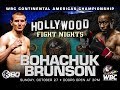 Hollywood fight nights oct 27 2019 fight night fight night hollywood fight nights is headlined