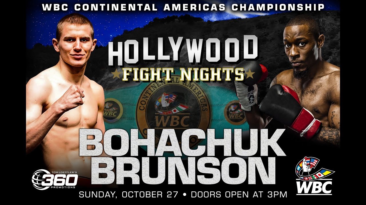 Hollywood Fight Nights Oct 27, 2019 Fight Night: FIGHT NIGHT: Hollywood Fight Nights is headlined...