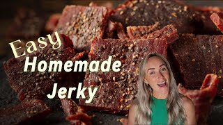 Stop Buying Beef Jerky - Make This Easy, Healthy, High Protein Snack at Home Instead!