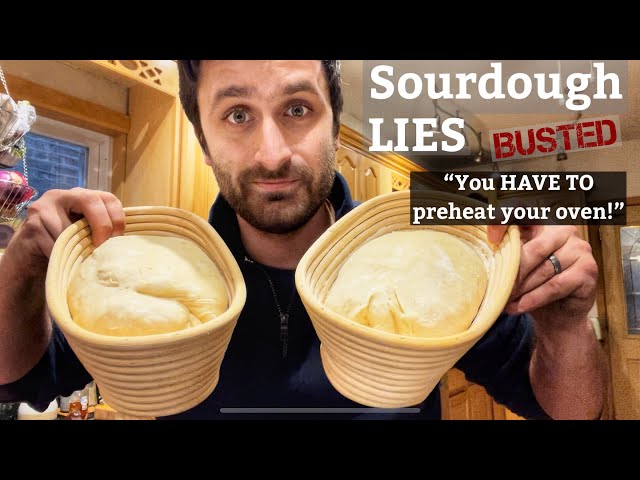 Cold oven baking – The simplest way to make sourdough
