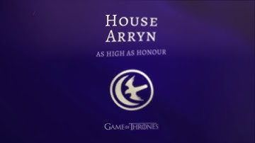 House Arryn Flag Waving - Game of Thrones - Free motion graphics