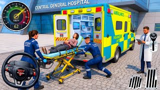 New Ambulance Rescue City Driving 3D - 911 Rescue Emargency Van Simulator - Android Gameplay screenshot 5