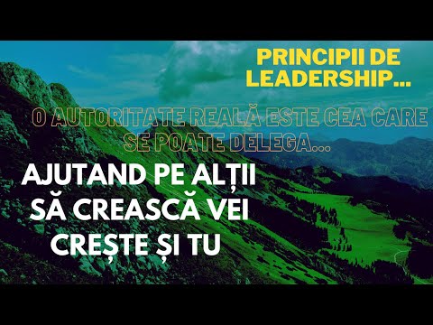 Video: Cum Se Delegă Autoritatea