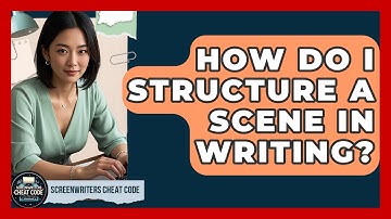 How Do I Structure a Scene in Writing? | Screenwriter