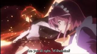 Wilhelmina \u0026 Shana VS. Zabrac - Full Fight - Shakugan no Shana II