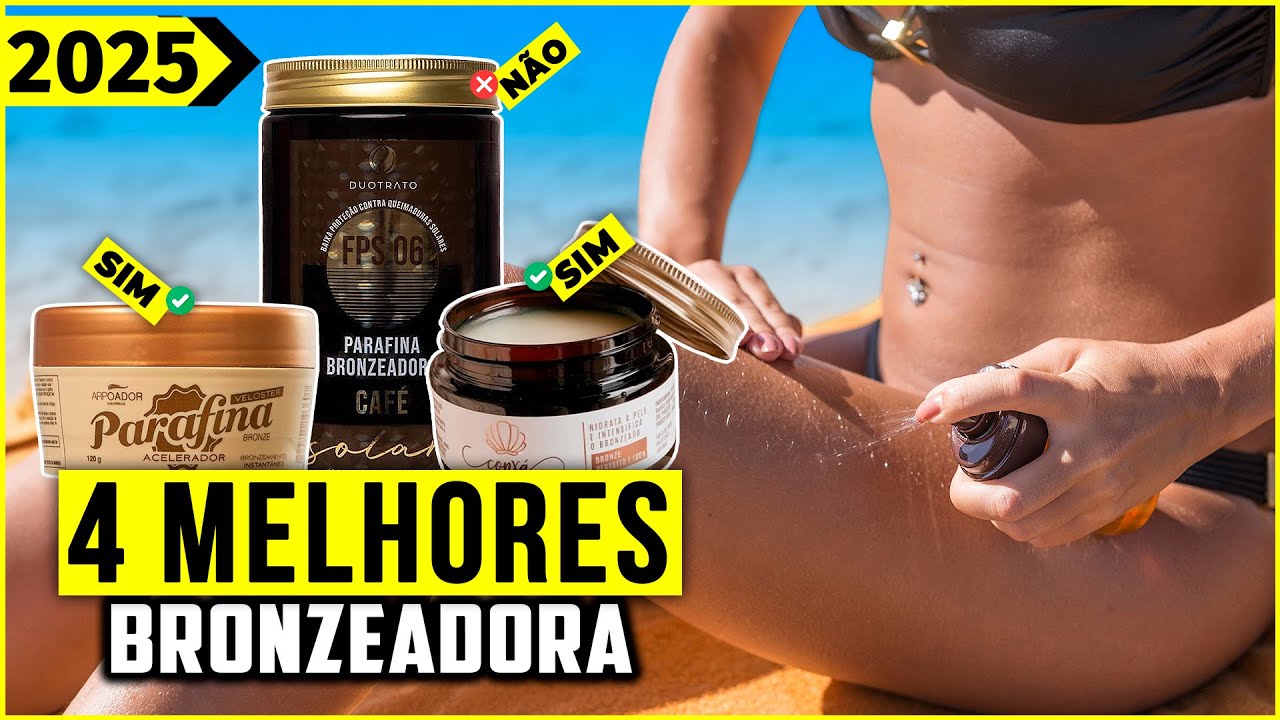 As 4 Melhores Parafina Bronzeadora Em 2025! - YouTube