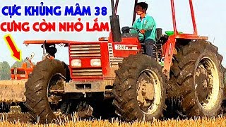 Super crazy powerful tractor Fiat 70-90 in vietnam