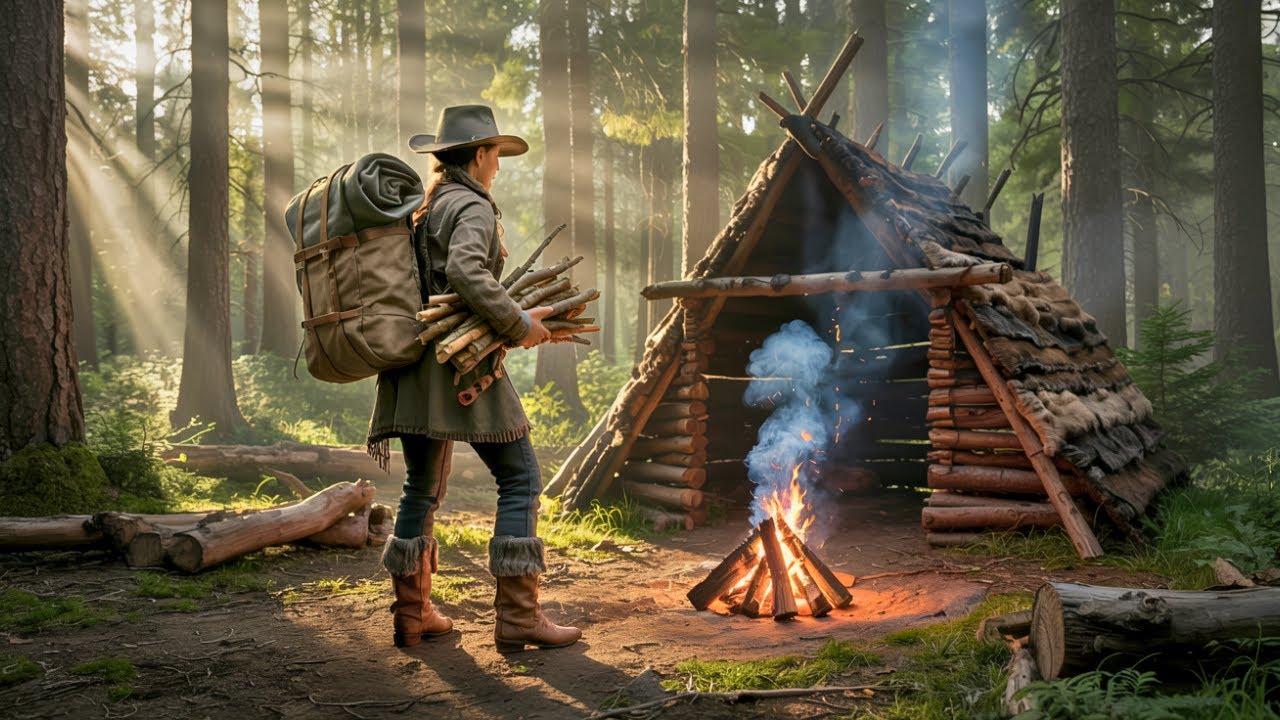 While Collecting Wood, Mountain Woman Found a Native Shelter—What Happened Next Shocked Everyone