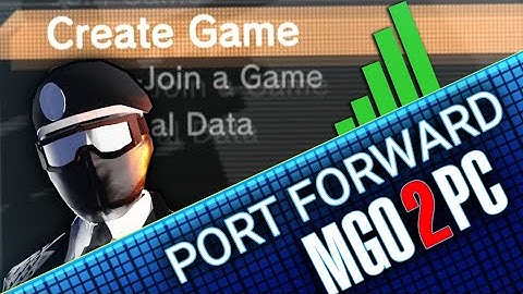 How To Host Games on MGO2