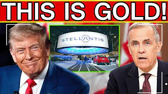 Canada EXPLODES as Stellantis SHUTS DOWN Production- Carney ERUPTS As Factory Moves To U.S!