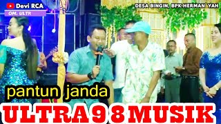 Download lagu pantun janda || ULTRA 98 Musik Plg || wd : indah & fathoni Acara Bpk  Herman Liya # 3/4 - 07/2023
