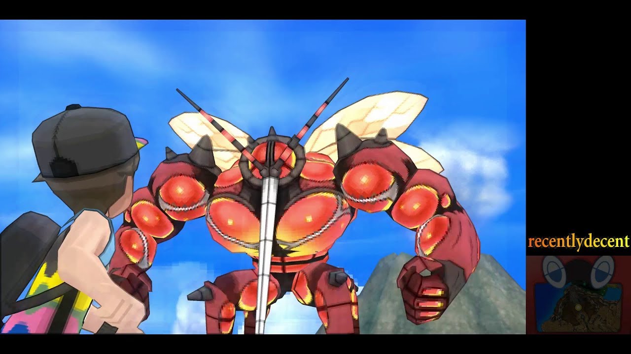Catching Buzzwole In Pokémon Ultra Sun