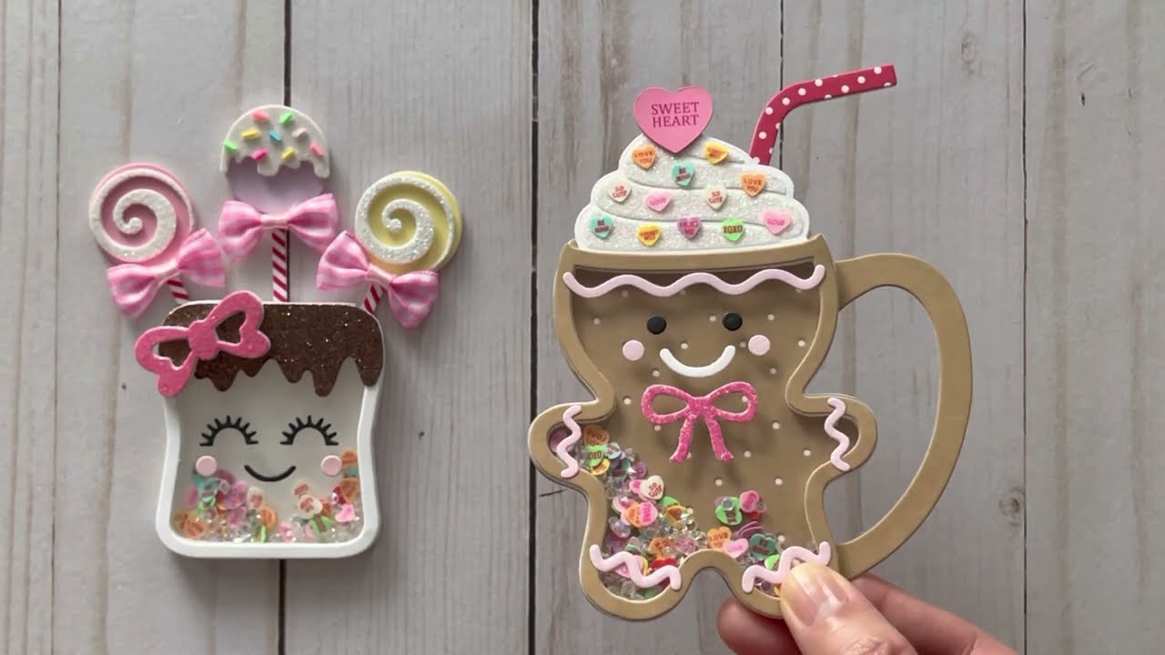 Valentine Paper Crafts | Coffee Themed Crafts | KSCraft Project Share