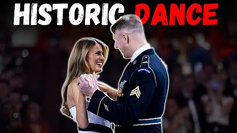 US Army Sergeant Shares His Unforgettable Dance with Melania Trump