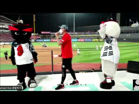 210611 유격 체조 타임, kt위즈 vs 한화