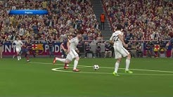 PES 2014 Gameplay Fc Barcelona Vs Real Madrid