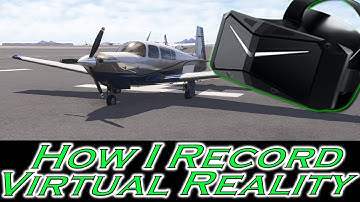 How I record My Vr Experience with OpenXR and OBS | MSFS 2024