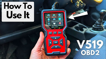 How to SETUP & Use - OBD2 Car Scanner V519