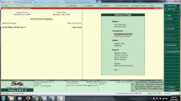 Tally TDL of Auto E-Mail ( Voucher and Party Outstanding statement ) from tally