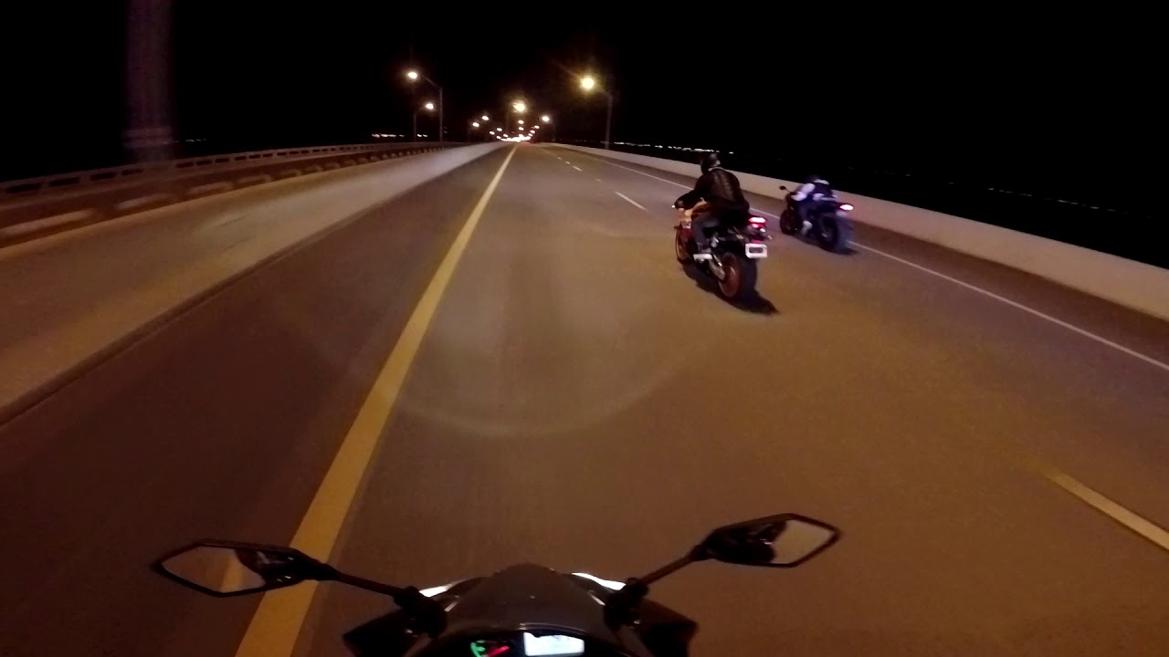 Grandy Bridge Racing Tampa / Gandy Bridge Street Racing 2017 - ZX6R vs CBR600RR vs ZX6R ...