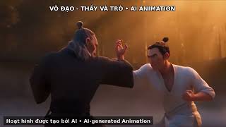 Võ Đạo Thầy Trò #vothuat #vodao #ai #thaytro