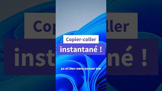 Le copier-coller instantané sur votre ordinateur 🤩🤩 #shorts #astuce #ordinateur #informatique