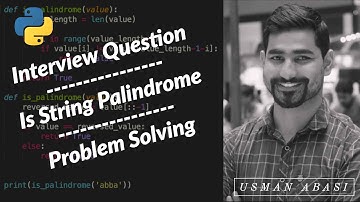 Cracking the Coding Interview: Check if String is Palindrome | Interview Question | Python