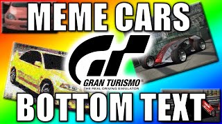 Gran Turismo Meme Cars Explained