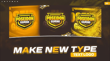How To Make Gaming Esport Text Logo On Android || Gaming Text Logo Tutorial || Logo Tutorial JattGfx