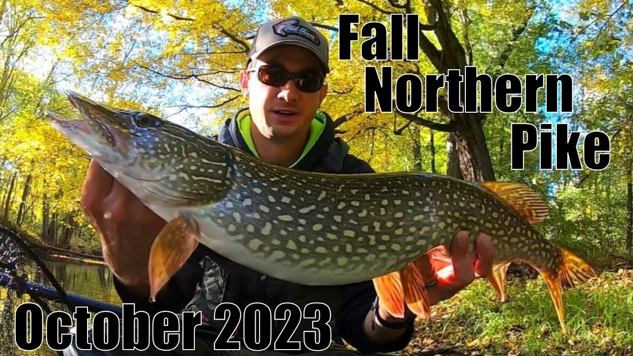 Indiana Kayak Fishing: Fall Colors & Northern Pike 10/22/23
